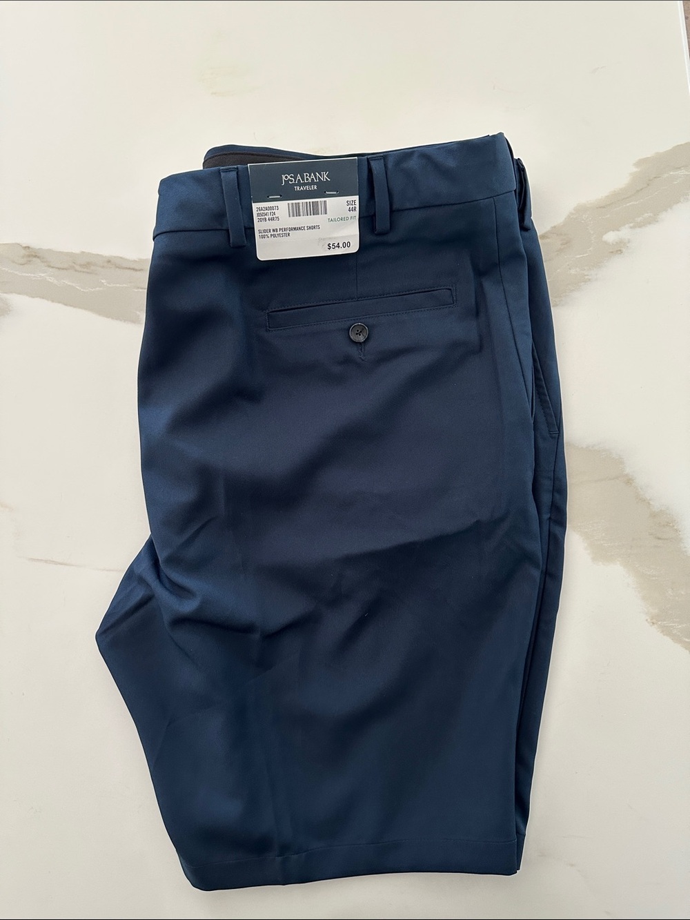 NWT Jos. A. Bank Deep Navy Performance Shorts